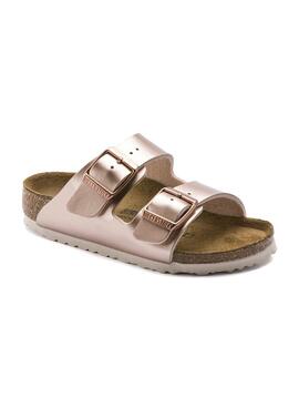 Sandalen Birkenstock Arizona BF Rosa Für Mädchen