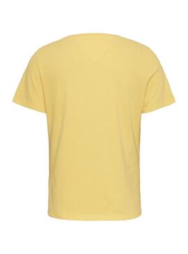 T-Shirt Tommy Jeans Soft Gelb Für Damen