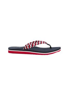 Flip flops Tommy Hilfiger Geflochten Marineblau Damen