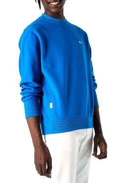 Sweatshirt Lacoste Live Blau Für Herren