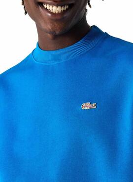 Sweatshirt Lacoste Live Blau Für Herren