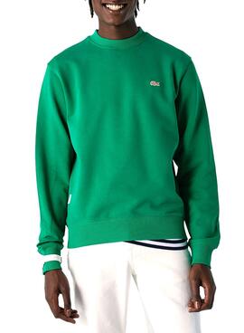 Sweatshirt Lacoste Live Grün Für Herren