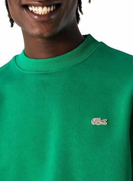 Sweatshirt Lacoste Live Grün Für Herren
