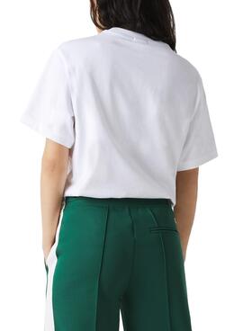 T-Shirt Lacoste Live TH2757 Weiss Herren Und Damen