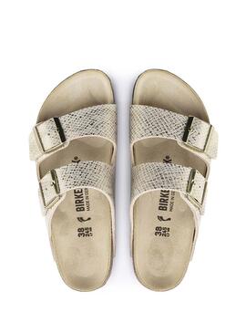 Sandalen Birkenstock Arizona Shiny Dorado Damen