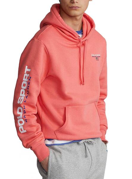 Sweatshirt Ralph Lauren Sport Rot Für Herren