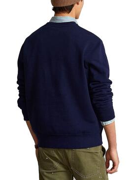 Sweatshirt Polo Ralph Lauren Bear Marineblau Für Herren