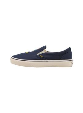 Sneaker Polo Ralph Lauren Slip On Marineblau Herren