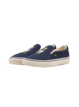 Sneaker Polo Ralph Lauren Slip On Marineblau Herren