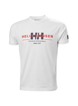 T-Shirt Helly Hansen Rwb Graphic Weiss Herren