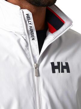 Jacke Helly Hansen Salt Windbreaker Grau Herren