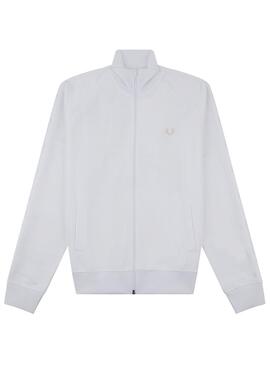 Jacke Fred Perry Trainingsanzug Liebe Weiss Herren