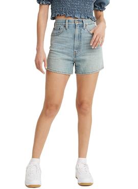 Short Denim Levis High Lose Blau für Damen