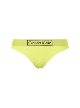 Tanga Calvin Klein Grün Für Damen