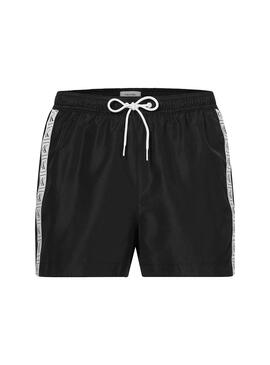 Badehose Calvin Klein Drawstring Banda Schwarz Herren
