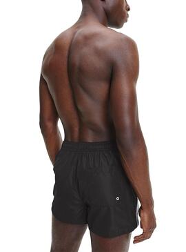 Badehose Calvin Klein Drawstring Banda Schwarz Herren
