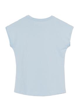 T-Shirt Pepe Jeans Nuria Blau Für Mädchen