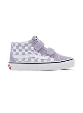 Sneaker Vans Sk8 Mid Reissue Lila Für Kinder