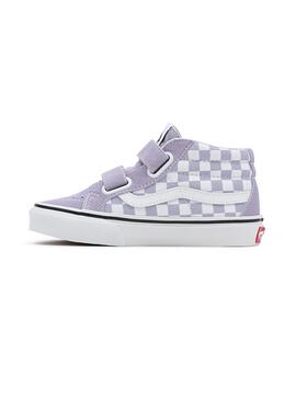 Sneaker Vans Sk8 Mid Reissue Lila Für Kinder