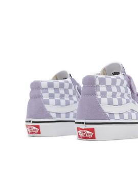 Sneaker Vans Sk8 Mid Reissue Lila Für Kinder