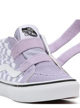 Sneaker Vans Sk8 Mid Reissue Lila Für Kinder