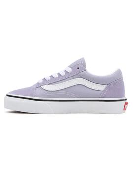 Sneaker Vans Old Skool Lila Für Mädchen