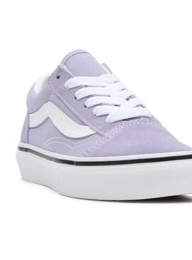 Sneaker Vans Old Skool Lila Für Mädchen