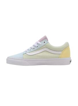 Sneaker Vans Old Skool Farbe Theory Multi Damen