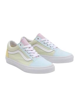 Sneaker Vans Old Skool Farbe Theory Multi Damen