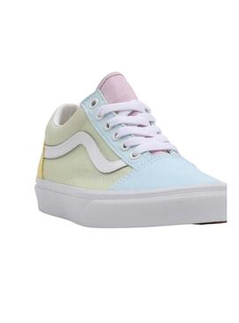 Sneaker Vans Old Skool Farbe Theory Multi Damen