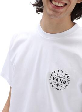 T-Shirt Vans Bandana Paisly Weiss für Herren