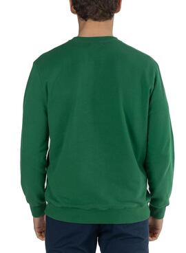 Sweatshirt El Pulpo Crewneck Grün für Herren