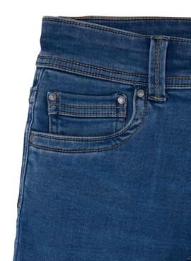 Bermuda Denim Pepe Jeans Tracker Blau für Junge