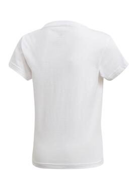 T-Shirt Adidas Trefoil Tee Weiss Junges Klein
