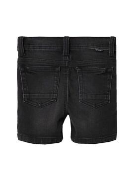 Bermuda Name It Sofus Denim Schwarz für Junge