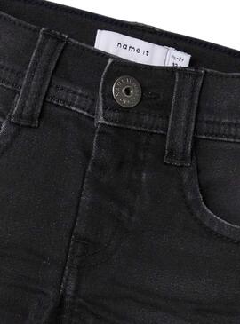 Bermuda Name It Sofus Denim Schwarz für Junge