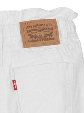Jeans Levis High Loose Paperbag Weiss