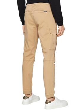  Hose Calvin Klein Skinny Cargo Beige Herren