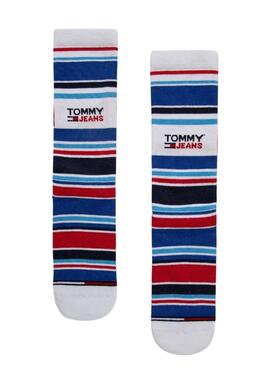 Socken Tommy Hilfiger Streifen Multicolor Unisex
