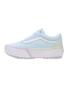 Sneaker Vans Old Skool Stacked Azulen Damen