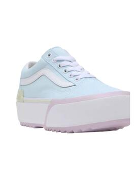 Sneaker Vans Old Skool Stacked Azulen Damen