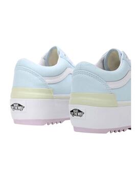 Sneaker Vans Old Skool Stacked Azulen Damen