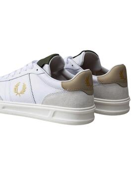 Sneaker Fred Perry B400 Weisss für Herren