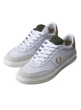 Sneaker Fred Perry B400 Weisss für Herren