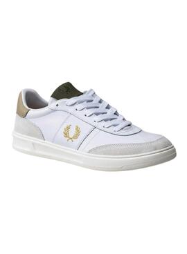 Sneaker Fred Perry B400 Weisss für Herren