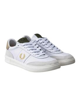 Sneaker Fred Perry B400 Weisss für Herren