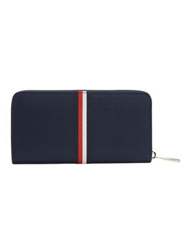 Geldbörse Tommy Hilfiger Signature Marineblau für Damen