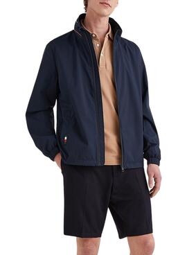 Jacke Tommy Hilfiger Ripstop Marineblau für Herren