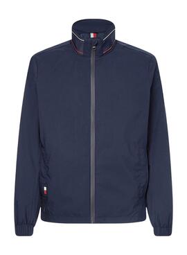 Jacke Tommy Hilfiger Ripstop Marineblau für Herren