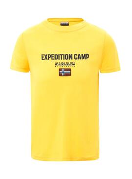 T-Shirt Napapijri Sonthe Yellow Junge